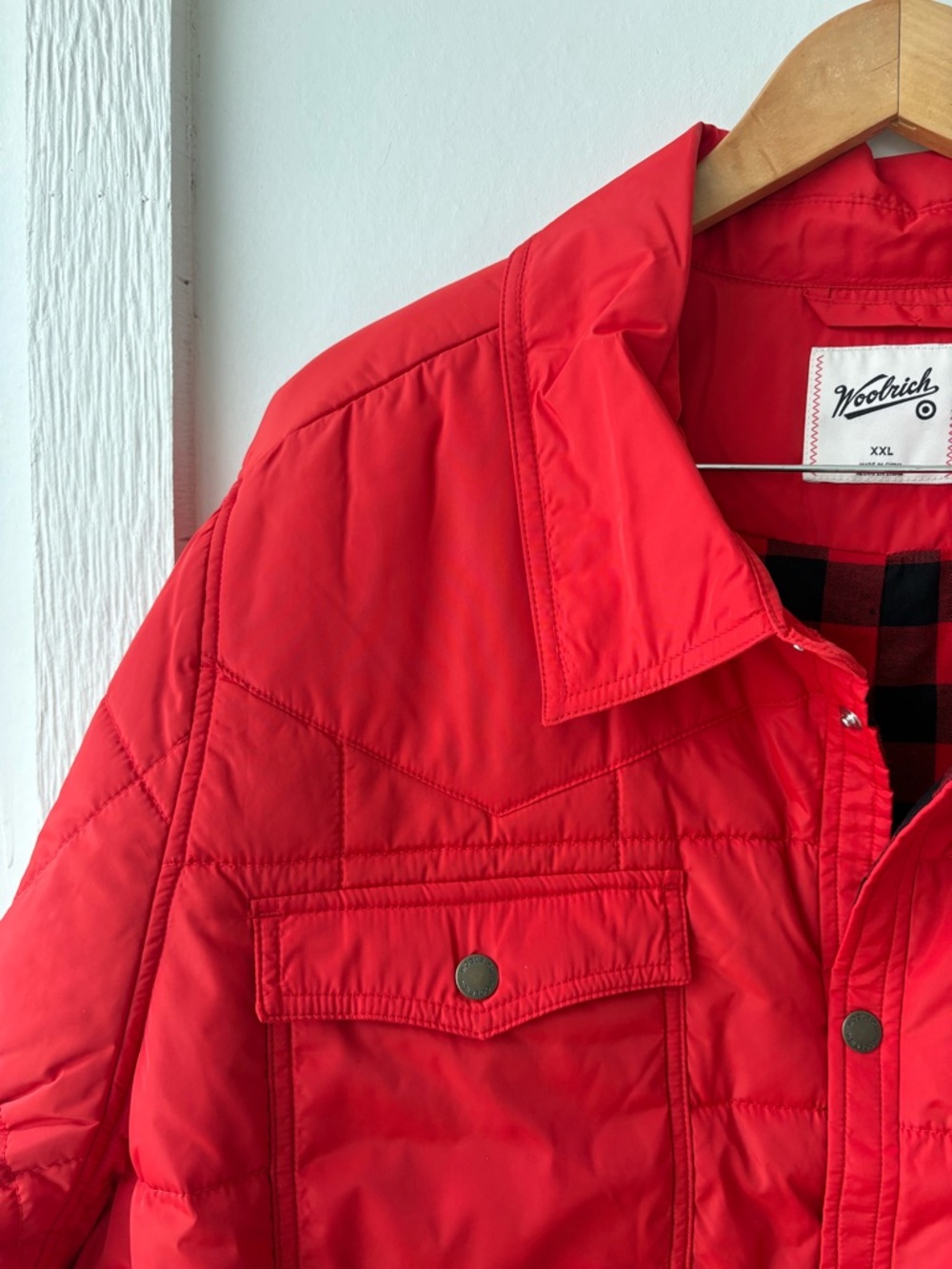 Woolrich X Target  - Adult Western Jacket - Red XXL NWOT - Picture 7 of 8